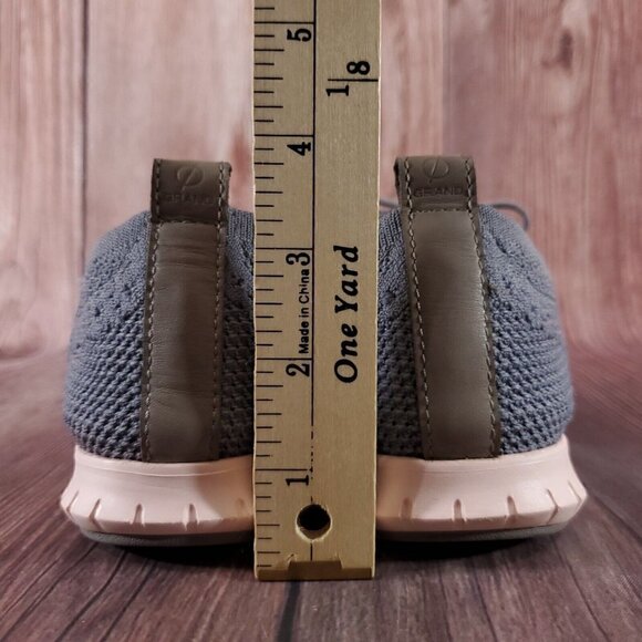 Cole Haan Womens 8.5 B Zerogrand Grand OS Gray Knit Oxford Wingtip Shoes W06727 - Picture 13 of 15